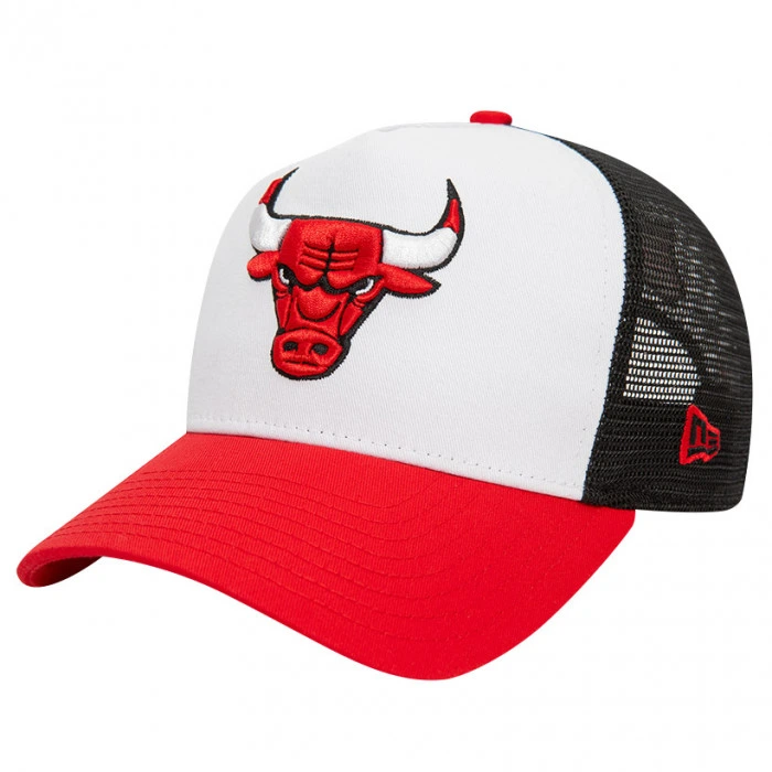 Chicago Bulls New Era 9FORTY A-Frame Trucker NBA Cappellino