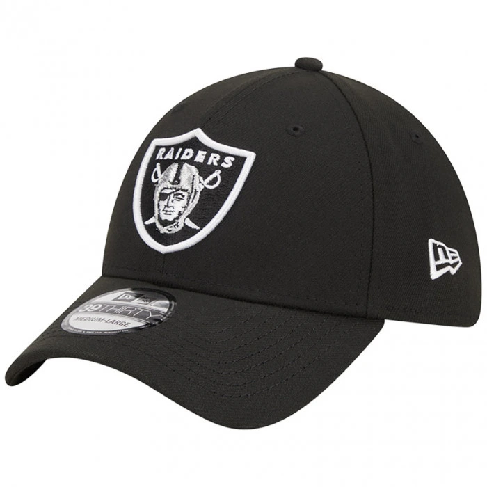 Las Vegas Raiders New Era 39THIRTY NFL Team Logo Stretch Fit Cap