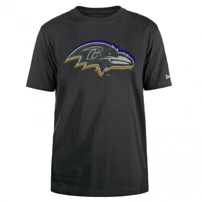 Baltimore Ravens New Era 2024 Draft Charcoal T-shirt