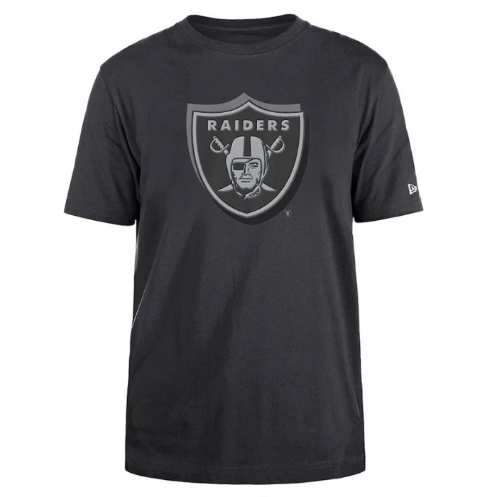 Las Vegas Raiders New Era 2024 Draft Charcoal T-shirt