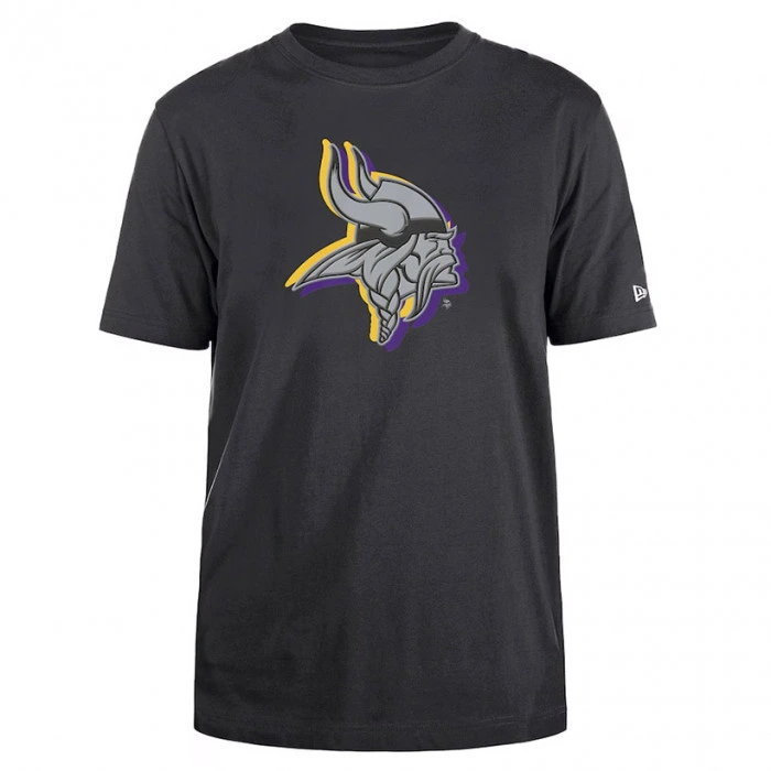 Minnesota Vikings New Era 2024 Draft Charcoal T-shirt