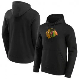 Chicago Blackhawks Primary Logo Graphic maglione con cappuccio