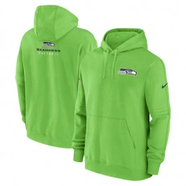 Seattle Seahawks Nike Club Sideline Fleece Pullover Hoodie