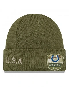 Indianapolis Colts New Era 2019 On-Field Salute to Service Beanie