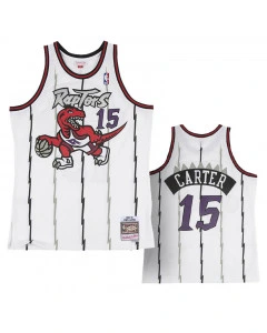 Vince Carter 15 Toronto Raptors 1998-99 Mitchell & Ness Home Swingman Jersey
