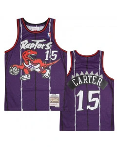 Vince Carter 15 Toronto Raptors 1998-99 Mitchell & Ness Swingman Jersey