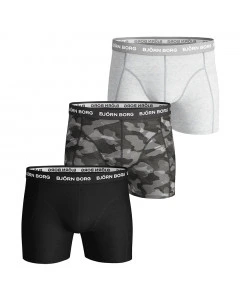Björn Borg Solid Essential Shadeline 3x Boxer Shorts