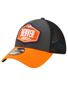 Denver Broncos New Era 39THIRTY Trucker 2021 NFL Official Draft Cap