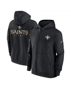 New Orleans Saints Nike Club Sideline Fleece Pullover Hoodie
