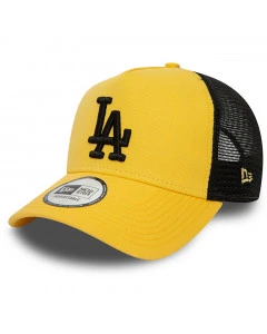 Los Angeles Dodgers New Era A-Frame Trucker League Essential Cap