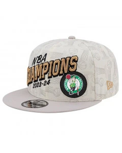 Boston Celtics New Era 9FIFTY NBA 2024 Champions Locker Room Cap