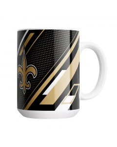 New Orleans Saints Diagonal Jumbo Mug
