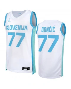 Slovenia Jordan KZS Limited Home maglia Dončić 77