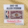 Allen Iverson 3 Philadelphia 76ers 1997 Mitchell & Ness Gold Swingman Jersey