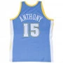 Carmelo Anthony 15 Denver Nuggets 2003-04 Mitchell & Ness Swingman Road Jersey