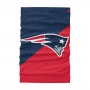 New England Patriots Color Block Big Logo Neckwear