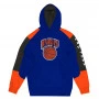 New York Knicks Mitchell & Ness Fusion maglione con cappuccio