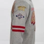San Francisco 49ers Mitchell & Ness All Over Print Crew Pullover 