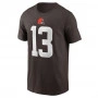Odell Beckham Jr. 13 Cleveland Browns Nike Name & Number T-shirt
