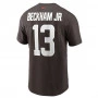 Odell Beckham Jr. 13 Cleveland Browns Nike Name & Number T-shirt