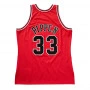 Scottie Pippen 33 Chicago Bulls 1997-98 Mitchell & Ness Authentic Road Finals Maglia