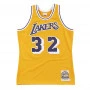 Magic Johnson 32 Los Angeles Lakers 1984-85 Mitchell & Ness Authentic Home Maglia