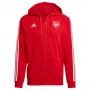 Arsenal Adidas 3S Full-Zip Hoodie