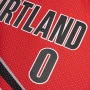 Damian Lillard 0 Portland Trail Blazers 2012-13 Mitchell and Ness Swingman Alternate maglia