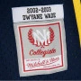 Dwyne Wade 3 Marquette University 2002-03 Mitchell and Ness Swingman Collegiate maglia