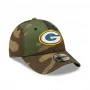 Green Bay Packers New Era 9FORTY Camo cappellino