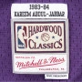Kareem Abdul-Jabbar 33 Los Angeles Lakers 1983-84 Mitchell and Ness Swingman maglia