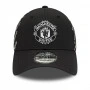 Manchester United New Era 9FORTY Tonal Black Cap