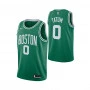 Jayson Tatum 0 Boston Celtics Nike Swingman Icon maglia per bambini