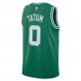 Jayson Tatum 0 Boston Celtics Nike Swingman Icon maglia per bambini