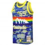 Dikembe Mutombo 55 Denver Nuggets 1991-92 Mitchell and Ness Swingman Asian Heritage dres 5.0
