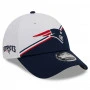 New England Patriots New Era 9FORTY NFL Sideline 2023 Stretch Snap Cap