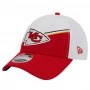 Kansas City Chiefs New Era 9FORTY NFL Sideline 2023 Stretch Snap Cap