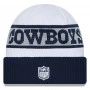 Dallas Cowboys New Era NFL Sideline 2023 Techknit Beanie
