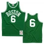 Bill Russell 6 Boston Celtics 1962-63 Mitchell and Ness Swingman Road Maglia