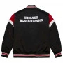 Chicago Blackhawks Mitchell and Ness Heavyweight Satin giacca