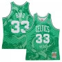 Larry Bird 33 Boston Celtics 1985-86 Mitchell and Ness Asian Heritage 6.0 Fashion Swingman Jersey