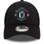Manchester United New Era 39THIRTY Stretch Fit Black Holographic Cap