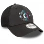 Manchester United New Era 39THIRTY Stretch Fit Black Holographic Cap