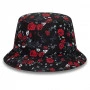 Manchester United New Era Floral All Over Print Black Bucket šešir