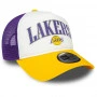 Los Angeles Lakers New Era E-Frame Trucker Retro Cap