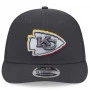 Kansas City Chiefs New Era 9FIFTY 2024 Draft Low Profile Trucker kapa