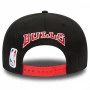 Chicago Bulls New Era 9FIFTY NBA Rear Logo Cappellino