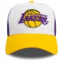Los Angeles Lakers New Era 9FORTY A-Frame Trucker NBA Cap