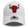 Chicago Bulls  New Era 9FORTY Sidepatch White Mütze