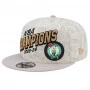 Boston Celtics New Era 9FIFTY NBA 2024 Champions Locker Room Cappellino